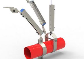 DN200 以下单管双向抗震支架